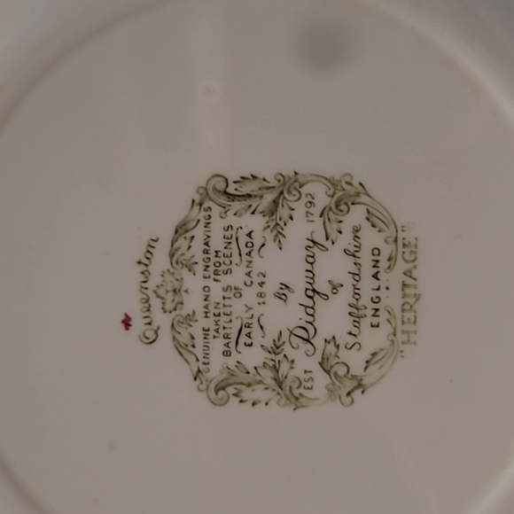 Ridgway Heritage  Queenston Luncheon plate salad starter plate 8.5" - Picture 3 of 3